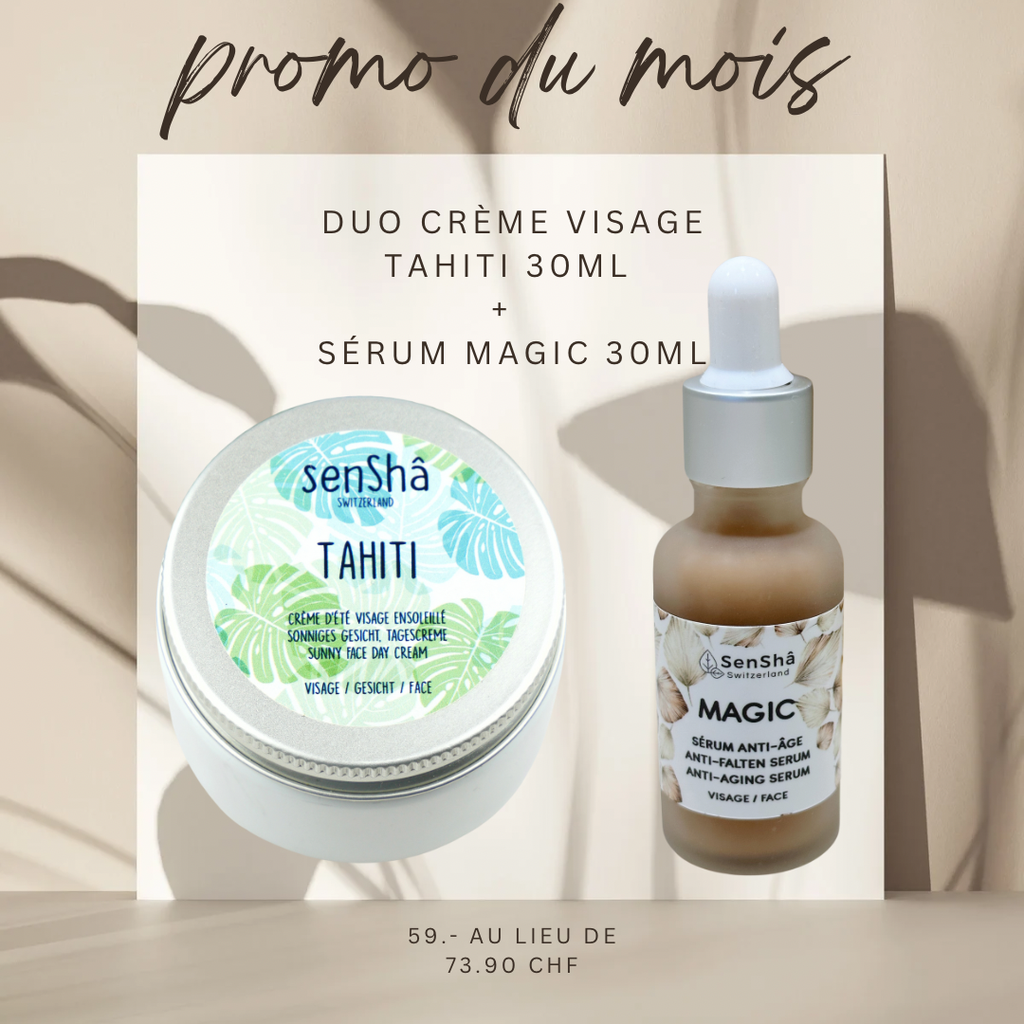 Promo du mois Duo Tahiti 30ml + Magic 30ml