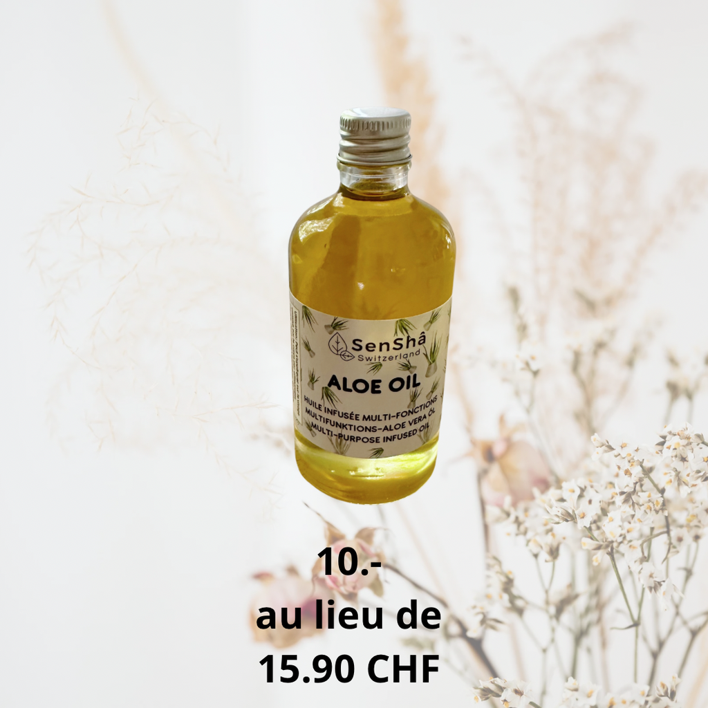 Aloe vera oil 100ml soldes